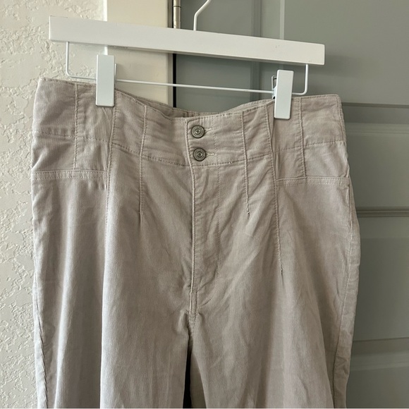 NWT Free People Jayde Cord High Rise Flare Pants - Picture 4 of 5